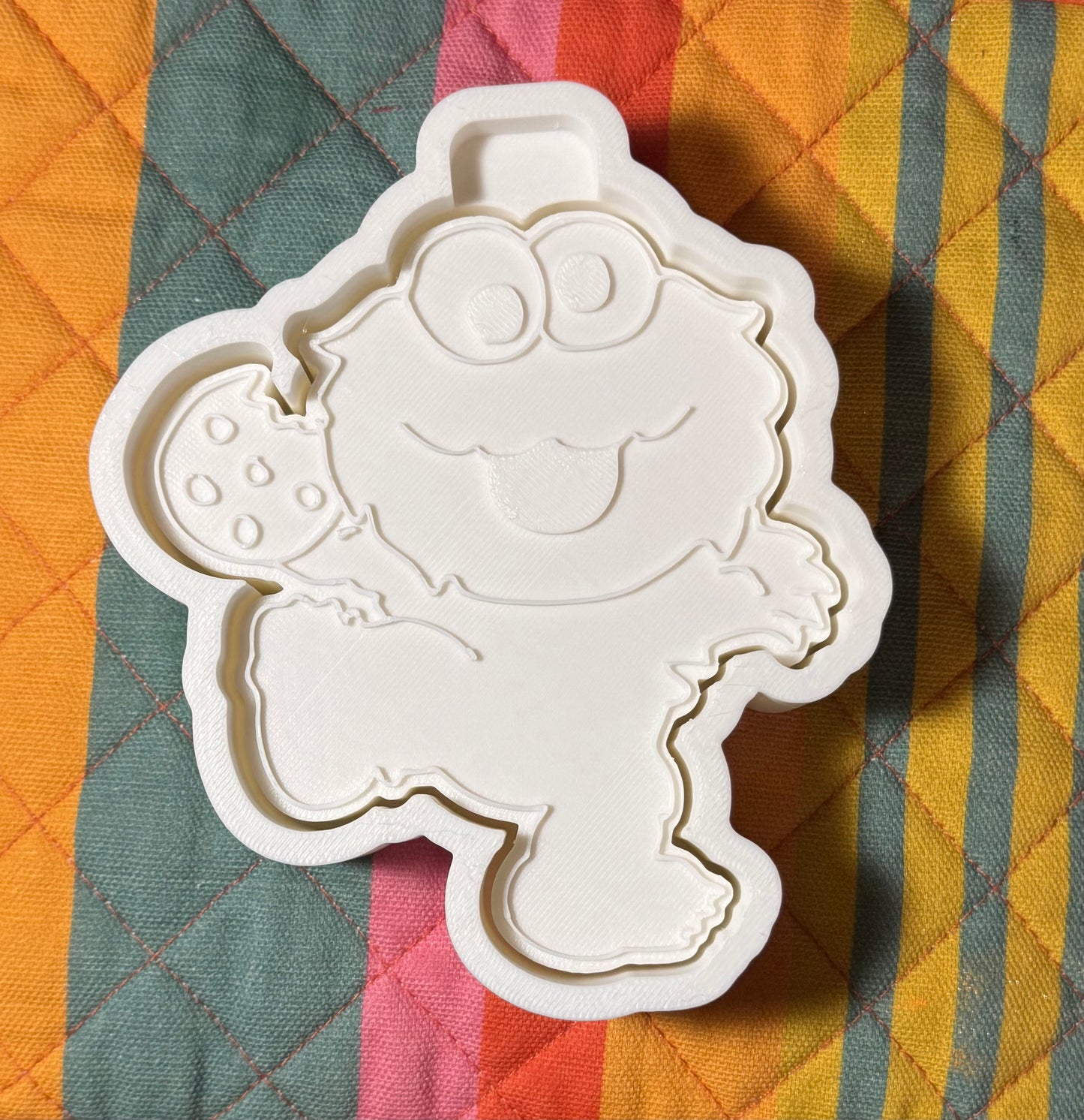 Baby Cookie Monster Freshie Mold