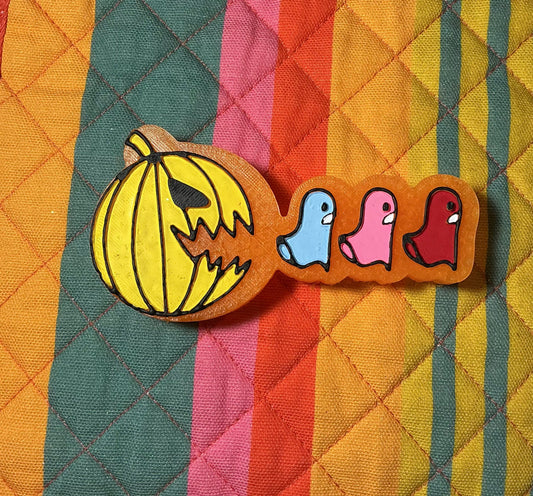 Halloween Pac-Man Freshie