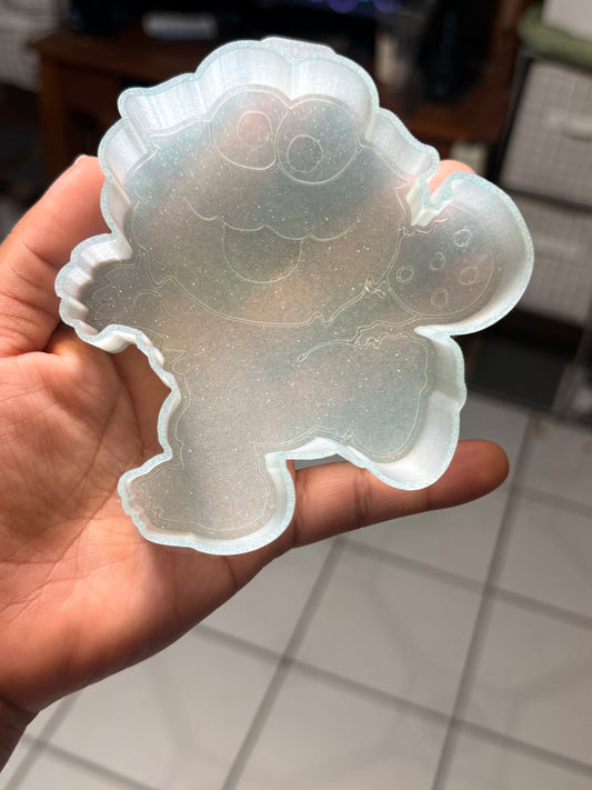 Baby Cookie Monster Freshie Mold